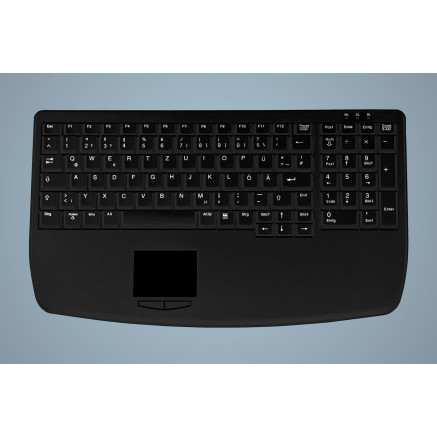 Active Key AK-7410-G clavier Industriel PS 2 Allemand Noir