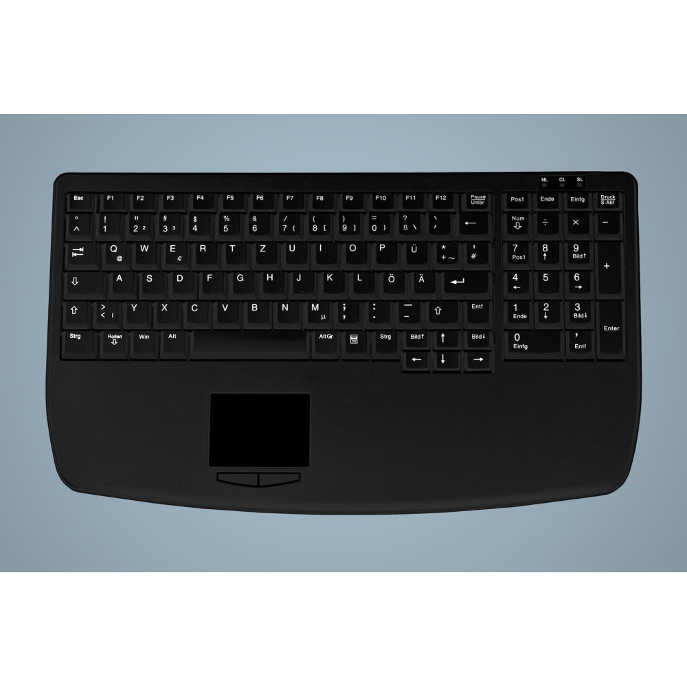 Active Key AK-7410-G clavier Industriel PS 2 Allemand Noir Active Key AK-7410-G clavier Industriel PS 2 Allemand Noir