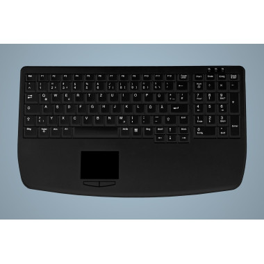 Active Key AK-7410-G clavier Industriel PS 2 Allemand Noir