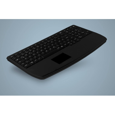 Active Key AK-7410-G clavier Industriel PS 2 Allemand Noir