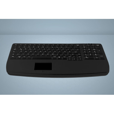 Active Key AK-7410-G clavier Industriel PS 2 Allemand Noir