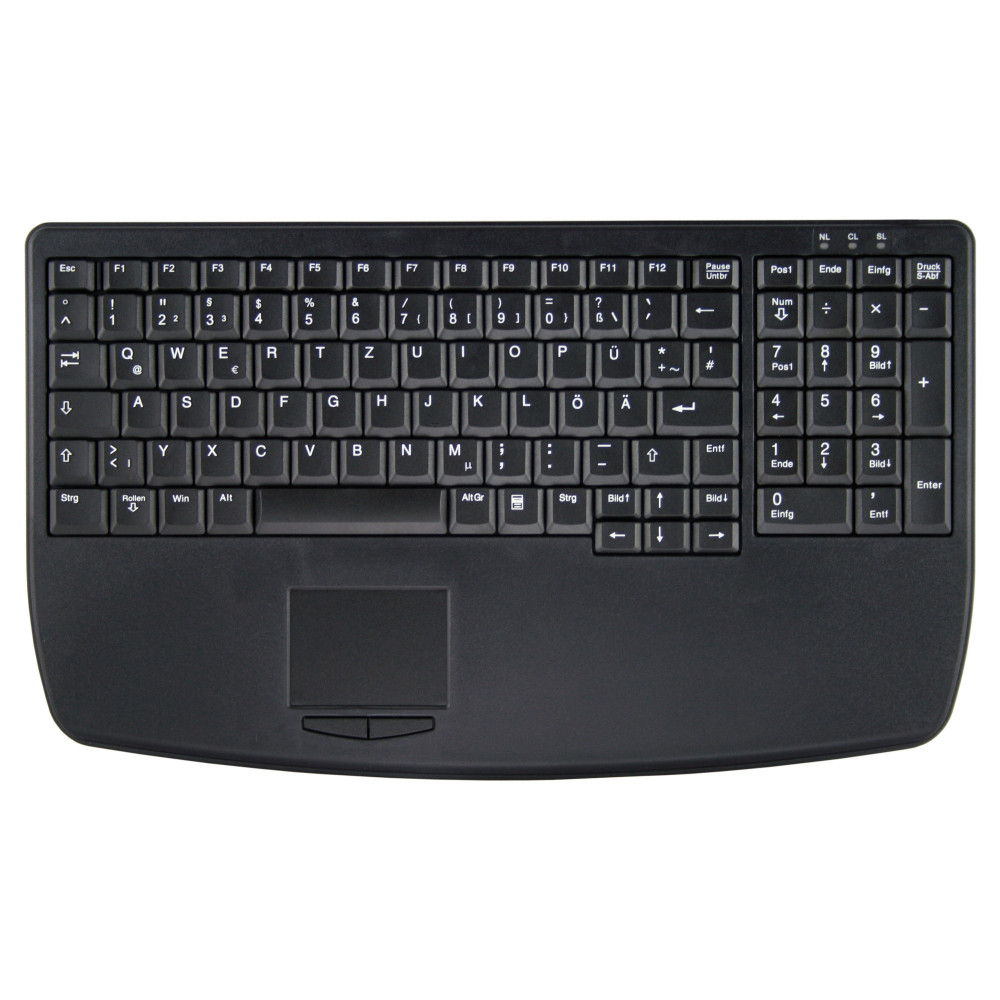 Active Key AK-7410-G clavier USB QWERTZ Allemand Noir Active Key AK-7410-G clavier USB QWERTZ Allemand Noir