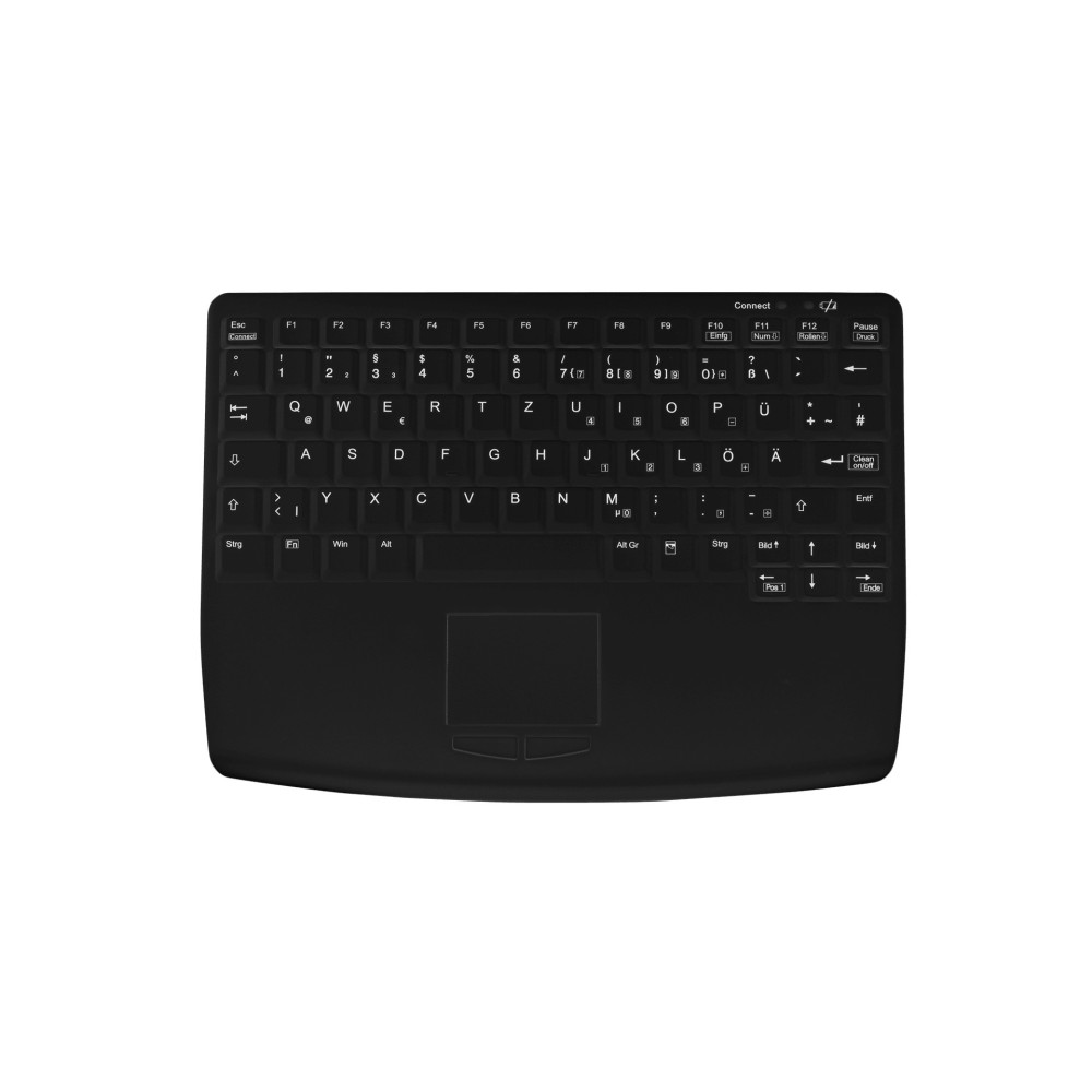 Active Key AK-4450-G clavier Industriel USB QWERTZ Allemand Noir