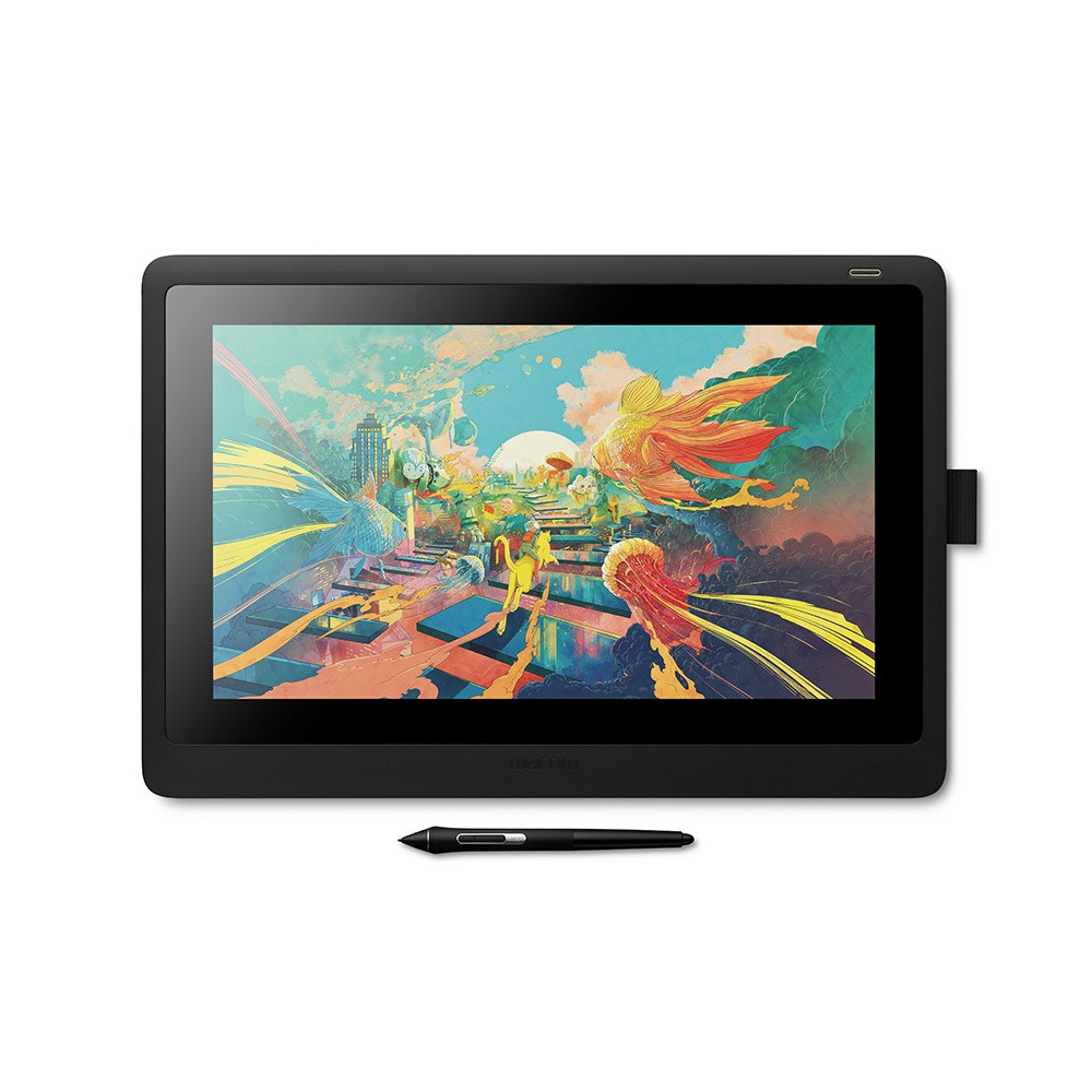 Wacom Cintiq 16 tablette graphique Noir 5080 lpi 344,16 x 193,59 mm Wacom Cintiq 16 tablette graphique Noir 5080 lpi 344,16 x 193,59 mm