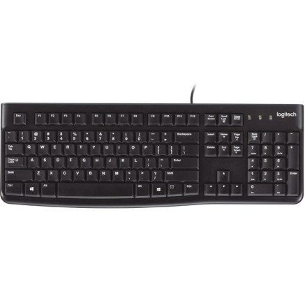 Logitech Keyboard K120 for Business clavier Universel USB Slovaque Noir