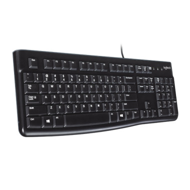 Logitech Keyboard K120 for Business clavier Universel USB Slovaque Noir