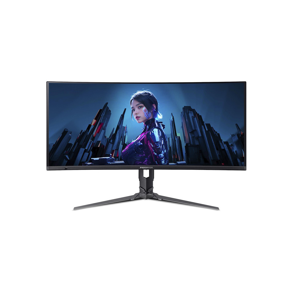 Acer Predator UM.CXXEE.501 écran plat de PC 86,4 cm (34") 3440 x 1440 pixels UltraWide Quad HD QD-OLED Noir