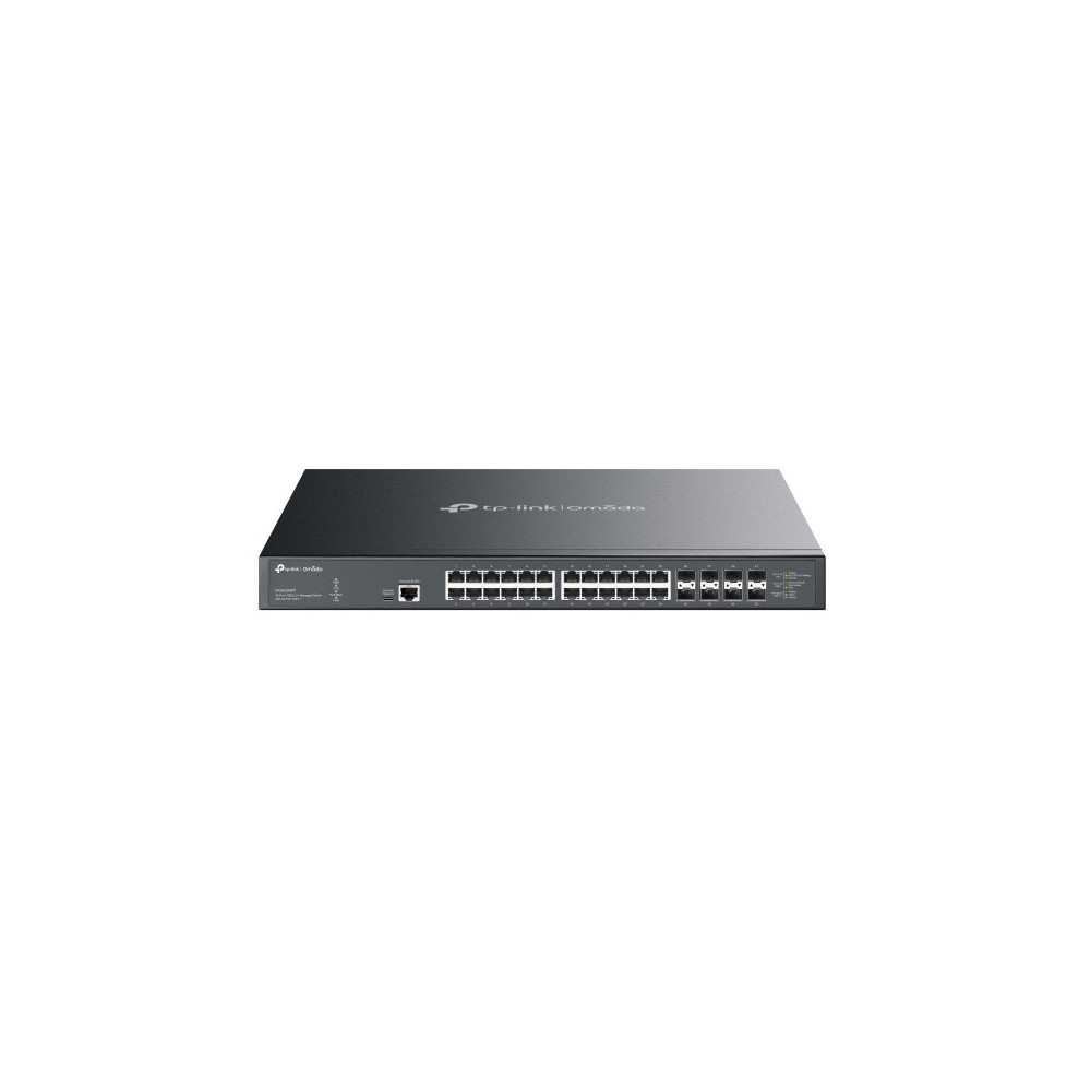 TP-Link Omada SX3832MPP commutateur réseau Géré L2+ 10G Ethernet (100 1000 10000) Connexion Ethernet, supportant l'alimentation TP-Link Omada SX3832MPP commutateur réseau Géré L2+ 10G Ethernet (100 1000 10000) Connexion Ethernet, supportant l'alimentation
