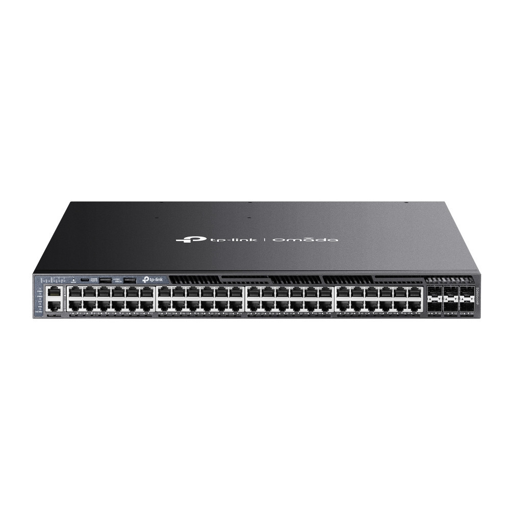 TP-Link Omada SG6654XHP Géré L3 Gigabit Ethernet (10 100 1000) Connexion Ethernet, supportant l'alimentation via ce port (PoE) TP-Link Omada SG6654XHP Géré L3 Gigabit Ethernet (10 100 1000) Connexion Ethernet, supportant l'alimentation via ce port (PoE)
