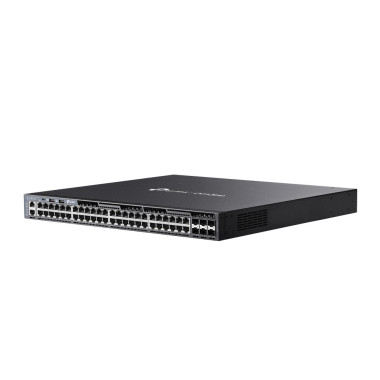 TP-Link Omada SG6654XHP Géré L3 Gigabit Ethernet (10 100 1000) Connexion Ethernet, supportant l'alimentation via ce port (PoE)