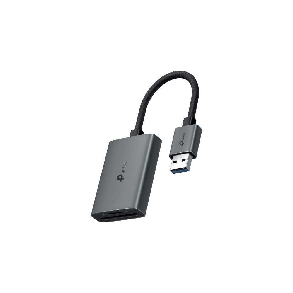 TP-Link UA430 lecteur de carte mémoire USB 3.2 Gen 1 (3.1 Gen 1) Type-C Gris TP-Link UA430 lecteur de carte mémoire USB 3.2 Gen 1 (3.1 Gen 1) Type-C Gris