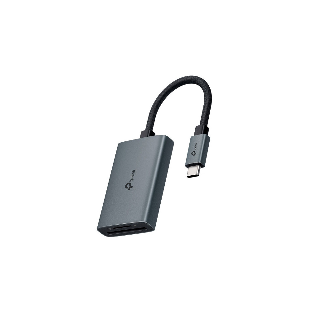 TP-Link UA440C lecteur de carte mémoire USB 3.2 Gen 1 (3.1 Gen 1) Type-C Gris TP-Link UA440C lecteur de carte mémoire USB 3.2 Gen 1 (3.1 Gen 1) Type-C Gris