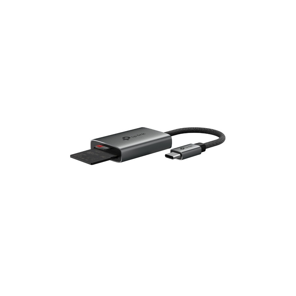 TP-Link UA440C lecteur de carte mémoire USB 3.2 Gen 1 (3.1 Gen 1) Type-C Gris