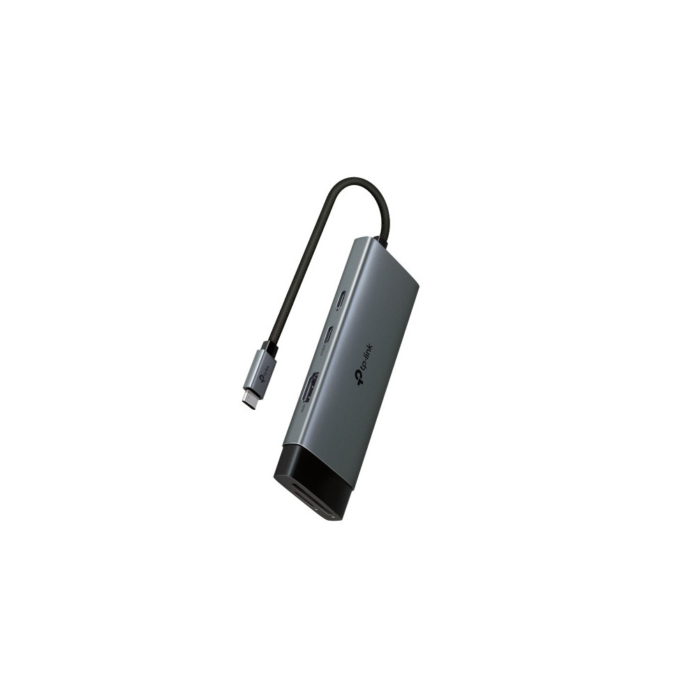 TP-Link UH7020C hub & concentrateur USB 3.2 Gen 1 (3.1 Gen 1) Type-C 5000 Mbit s TP-Link UH7020C hub & concentrateur USB 3.2 Gen 1 (3.1 Gen 1) Type-C 5000 Mbit s