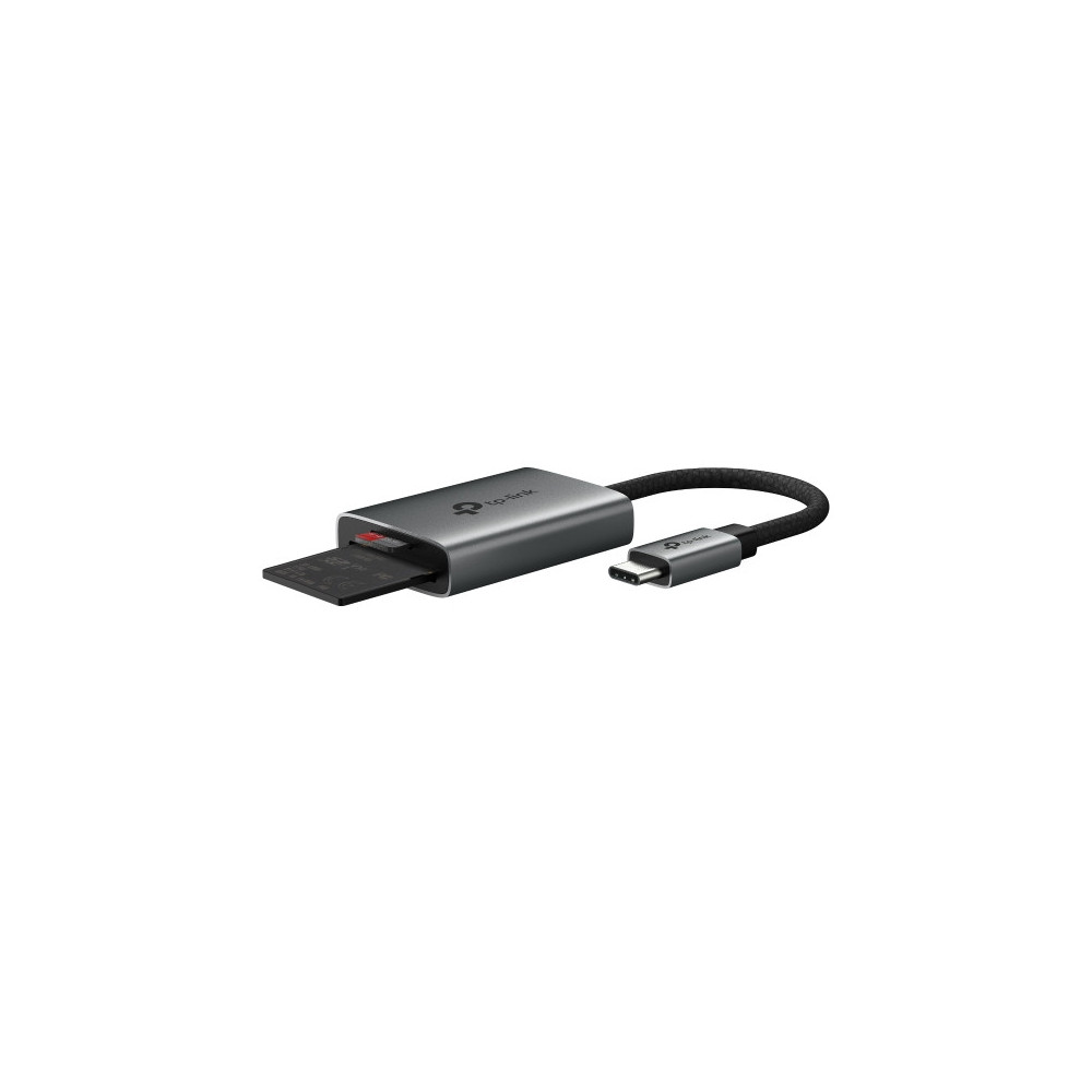 TP-Link UA430C lecteur de carte mémoire USB 3.2 Gen 1 (3.1 Gen 1) Type-C Gris