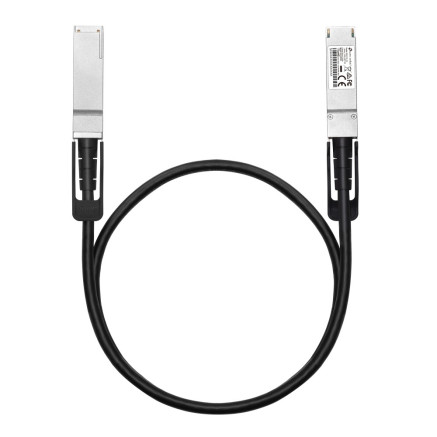 TP-Link Omada SM9220-1M câble InfiniBand et à fibres optiques QSFP28 Twinax Noir