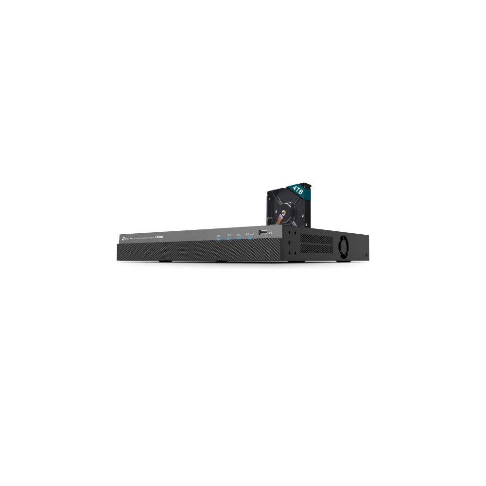TP-Link VIGI VIGINVR2016H-16MP4TB Enregistreur vidéo sur réseau Noir TP-Link VIGI VIGINVR2016H-16MP4TB Enregistreur vidéo sur réseau Noir
