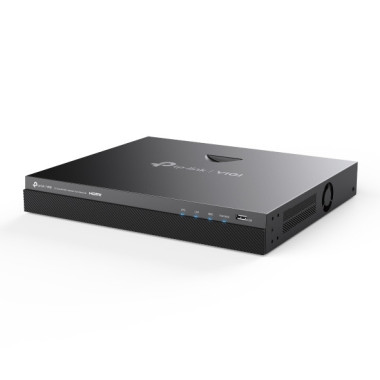 TP-Link VIGI VIGINVR2016H-16MP4TB Enregistreur vidéo sur réseau Noir