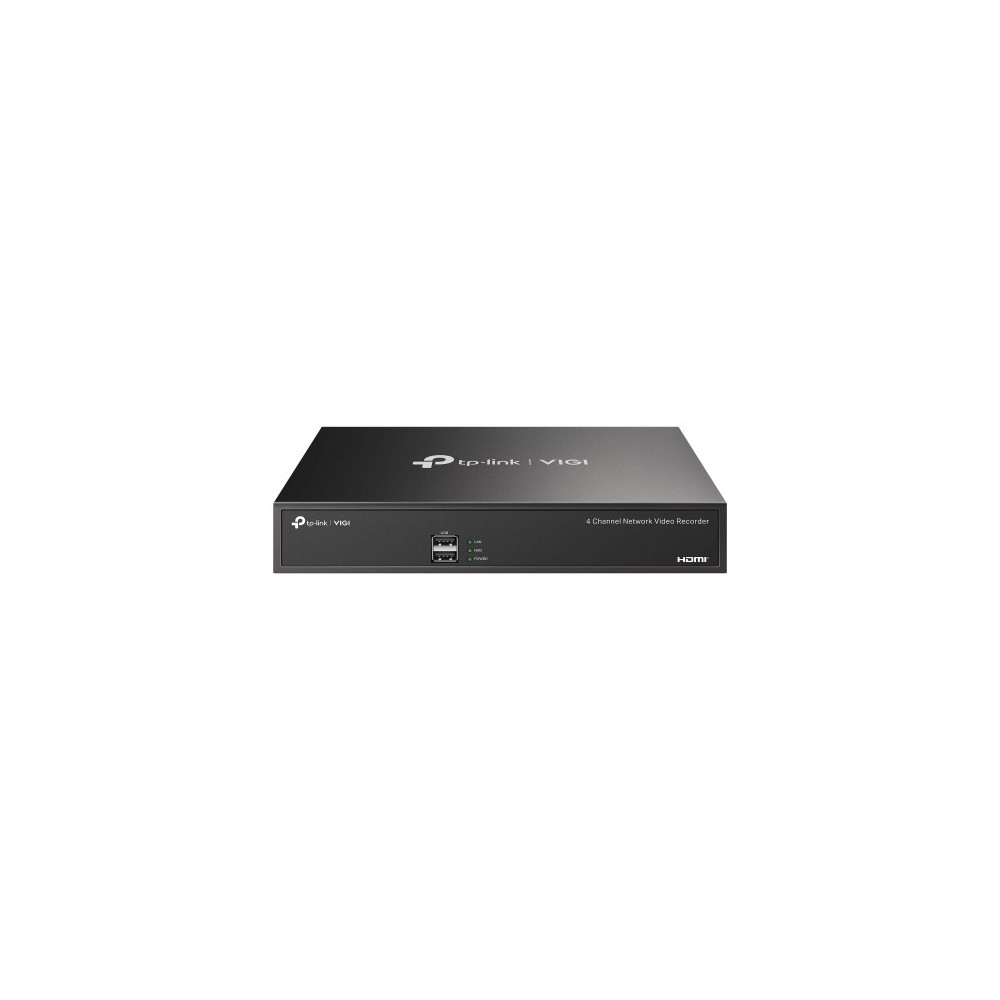 TP-Link VIGI NVR1004H Enregistreur vidéo sur réseau Noir TP-Link VIGI NVR1004H Enregistreur vidéo sur réseau Noir