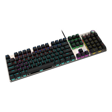 MSI FORGE GK310 RED DE clavier Jouer USB QWERTY Allemand Noir