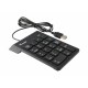 EQUIPER 245205 EQUCL037982 Pad numérique USB plug-and-play noir