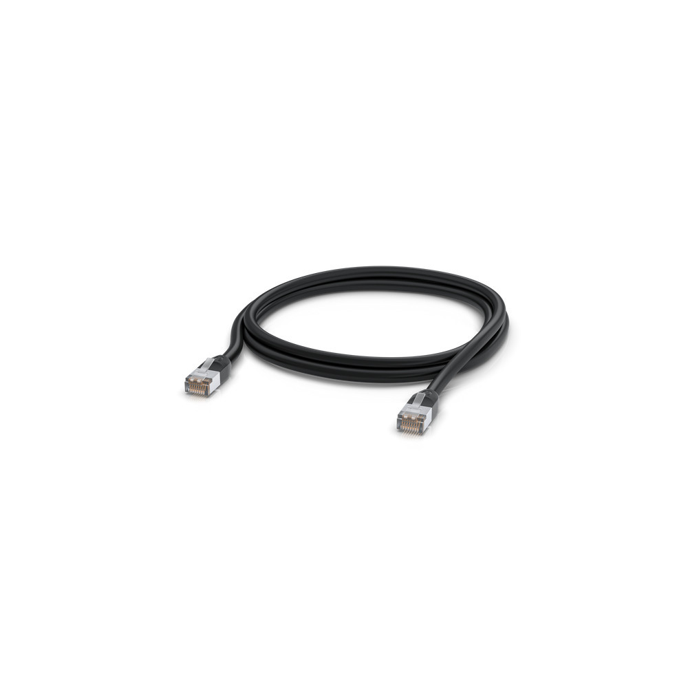 Ubiquiti UACC-CABLE-PATCH-OUTDOOR-2M-BK câble de réseau Noir Cat5e S UTP (STP)