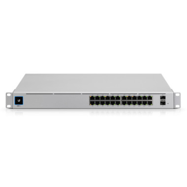 Ubiquiti UniFi USW-PRO-24-EU commutateur réseau Géré L3 Gigabit Ethernet (10 100 1000) Argent