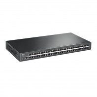 TPLSW038048 TL-SG3452 - 48p x 10/100/1000 + 4 x SFP GbE combiné - Montable sur rack