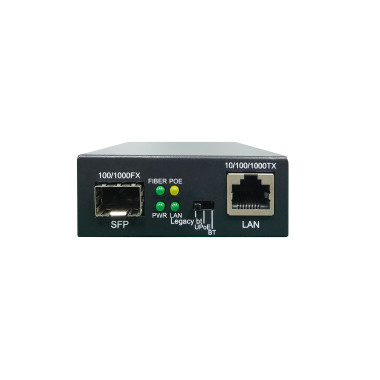 LevelOne GVT-2015 convertisseur de support réseau 1000 Mbit s Multimode, Monomode Noir