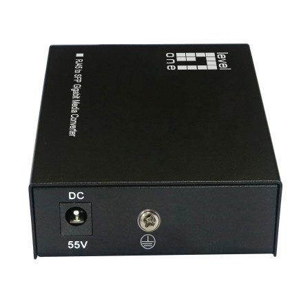 LevelOne GVT-2016 convertisseur de support réseau 1000 Mbit s Multimode, Monomode Noir