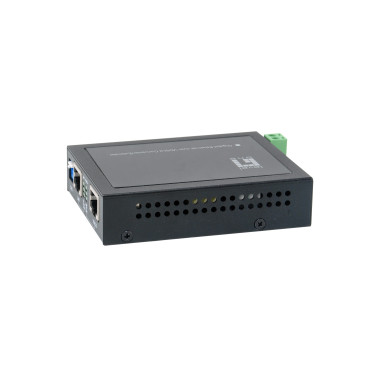 LevelOne VDS-2201 convertisseur de support réseau 1000 Mbit s Noir