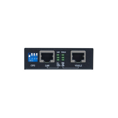 LevelOne VDS-2201 convertisseur de support réseau 1000 Mbit s Noir