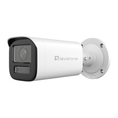 LevelOne FCS-5222 caméra de sécurité Balle (forme) Caméra de sécurité IP Intérieure et extérieure 1920 x 1080 pixels Mur