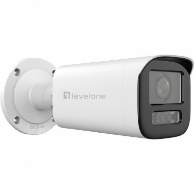 LevelOne FCS-5222 caméra de sécurité Balle (forme) Caméra de sécurité IP Intérieure et extérieure 1920 x 1080 pixels Mur