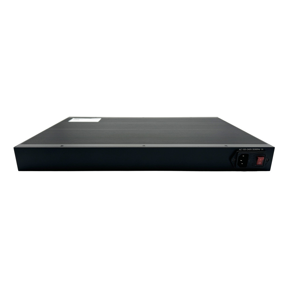 LevelOne IGU-2872 commutateur réseau Géré L2+ Noir