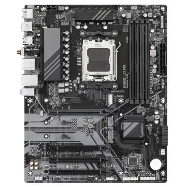 GIGABYTE B650 UD AX Carte Mère - Prend en charge les processeurs AMD Ryzen Série 9000, VRM 6+2+2 phases, jusqu'à 7600MHz DDR5