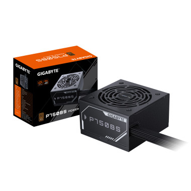 GIGABYTE P750BS Bloc d'Alimentation - PCI-E 6+2 Pin x 4, 80 PLUS Bronze, Ventilateur 120 mm, Compatible ATX, Prise EU