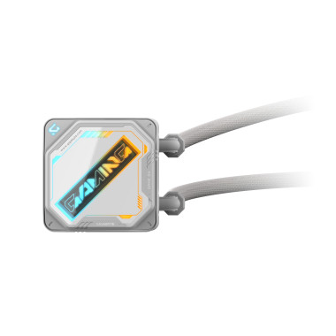 GIGABYTE GAMING 360 ICE Refroidisseur Liquide pour CPU - 3x120 mm Ventilateurs ARGB, Mécanisme d'emboîtement coulissant,