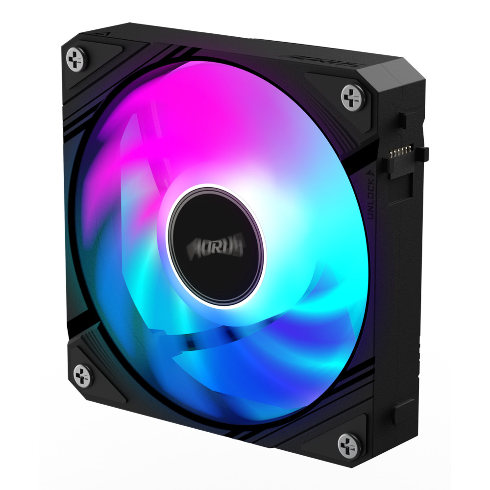 GIGABYTE AORUS EZ CHAIN FAN 120 Processeur Refroidisseur de liquide tout-en-un 12 cm Noir GIGABYTE AORUS EZ CHAIN FAN 120 Processeur Refroidisseur de liquide tout-en-un 12 cm Noir