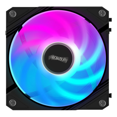 GIGABYTE AORUS EZ CHAIN FAN 120 Processeur Refroidisseur de liquide tout-en-un 12 cm Noir