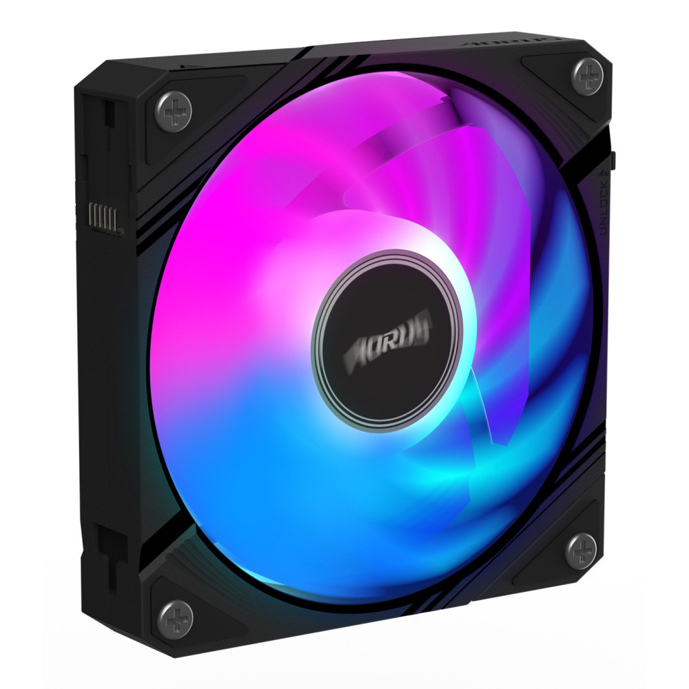 GIGABYTE AORUS EZ CHAIN FAN 120 Processeur Refroidisseur de liquide tout-en-un 12 cm Noir