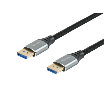 Equip 119281 Câble DisplayPort 2.1 Premium, 1.0m, 16K 60Hz, 54Gbps