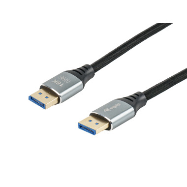 Equip 119283 Câble DisplayPort 2.1 Premium, 3.0m, 16K 60Hz, 54Gbps