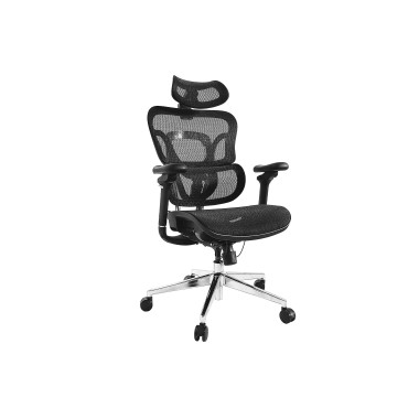 Equip 651051 chaise et fauteuil de bureau Siège respirant Dossier grillagé