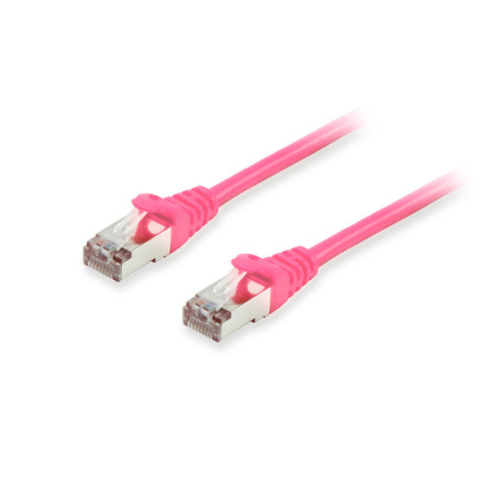 Equip 606904 câble de réseau Rose 2 m Cat6a S FTP (S-STP)