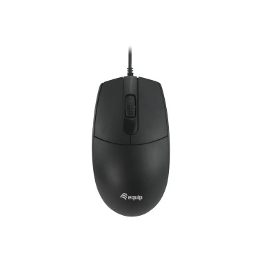 Equip 245117 souris Bureau Ambidextre USB Type-A Optique 1200 DPI