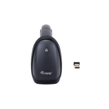 Equip 351029 lecteur de code barres Lecteur de code barre portable 1D 2D CMOS Noir