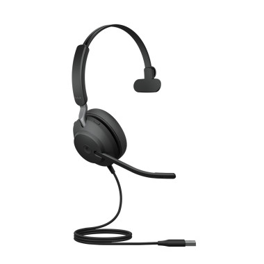 Jabra 24089-899-999 écouteur casque Avec fil Arceau Bureau Centre d'appels USB Type-A Bluetooth Noir