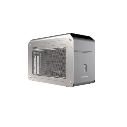 Sapphire GearBox 500 Thunderbolt 3 PULSE RX 6600 XT eGFX Solution Radeon RX 6600 XT Argent 1