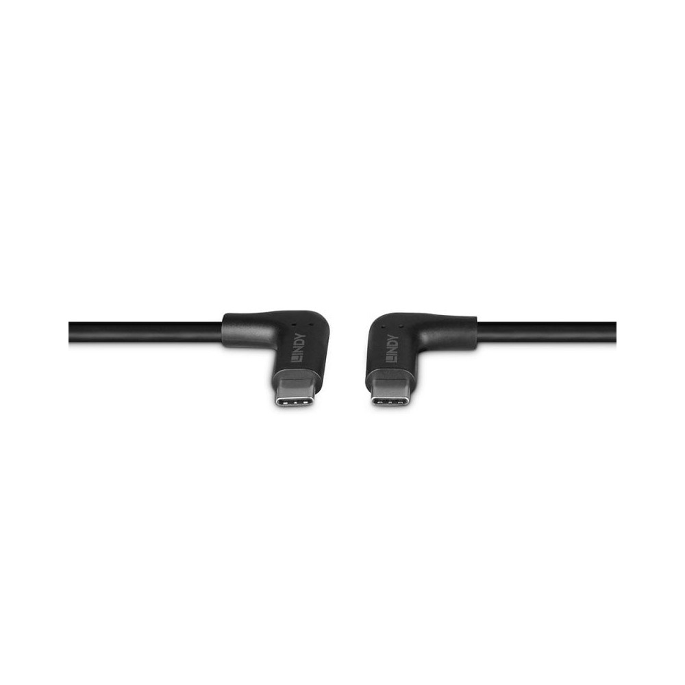 Lindy 32022 câble USB USB 3.2 Gen 2 (3.1 Gen 2) 0,5 m USB C Noir